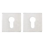 Накладки цилиндровые Apecs LOFT DP-C-77-INOX-SS