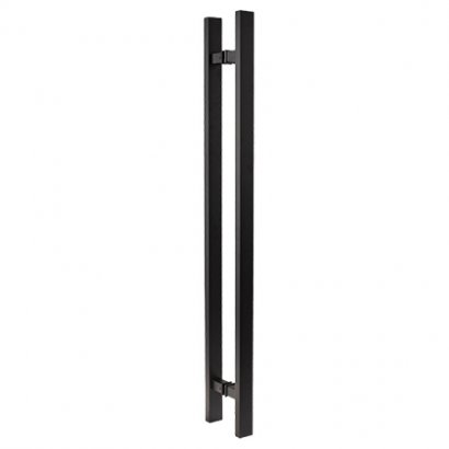Ручки-скобы Avers Square HC-0920-40*20/800-INOX/201-BLM