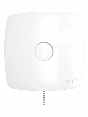 RIO 4C-02 Вентилятор накладной RIO D100 обр.клапан тяг.выкл. DICITI