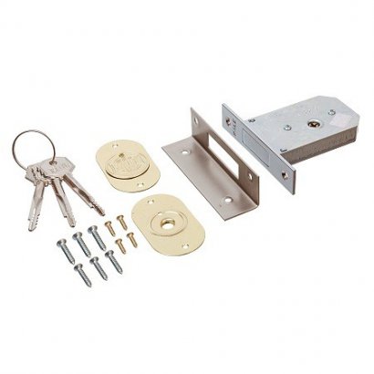 Замок врезной KALE KILIT 156F-BS45-CP-3KEY-(SP, Ros)-STB 156F0000003