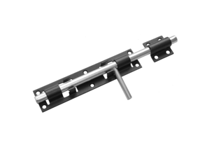 Засов дверной ЗД-300 /черный/