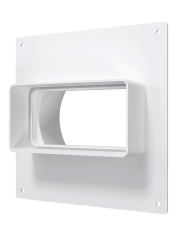 Площадка торцевая SKNP фланец D100 переходник 55х110 пластик ERA