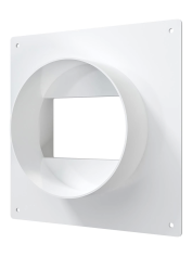 Площадка торцевая SKNP фланец D100 переходник 55х110 пластик ERA