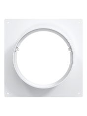 Площадка торцевая SKNP фланец D125 соединитель 165х150 пластик