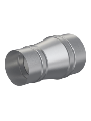 Редуктор, серия GGB, для круглых воздуховодов, D100/125, оцинкованная сталь.