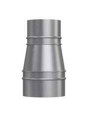 Редуктор, серия GGB, для круглых воздуховодов, D100/125, оцинкованная сталь.