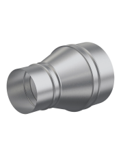 Редуктор, серия GGB, для круглых воздуховодов, D100/150, оцинкованная сталь