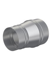 Редуктор, серия GGB, для круглых воздуховодов, D125/150, оцинкованная сталь.