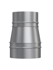 Редуктор, серия GGB, для круглых воздуховодов, D125/150, оцинкованная сталь.