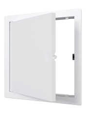 Люк ревизионный LN фланец 150х150 нажимной 172х172 пластик Gray EVECS