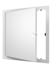 Люк ревизионный LN фланец 200x200 нажимной 224х224 пластик Gray EVECS