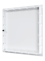 Люк ревизионный LN фланец 300х300 нажимной 327х327 пластик Gray EVECS