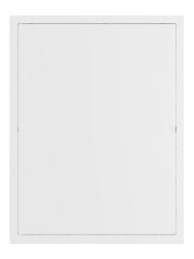 Люк ревизионный LN фланец 300х400 нажимной 327х427 пластик Gray EVECS