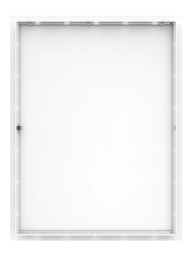 Люк ревизионный LN фланец 300х400 нажимной 327х427 пластик Gray EVECS