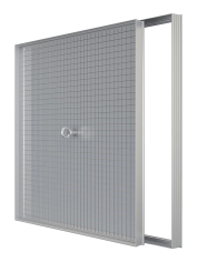 Люк напольный с газовыми упорами D6060 FLOOR LIFT AL