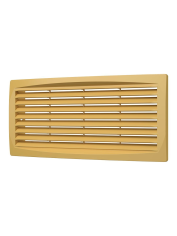 3013,5ДПбеж Решетка вентиляционная дверная 300х135