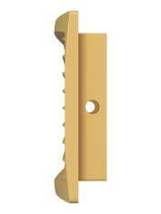 3013,5ДПбеж Решетка вентиляционная дверная 300х135