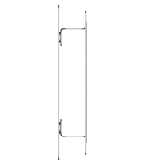 Решетка вентиляционная RVM сетка разъемная на магнитах 140х140 окраш.сталь Gray ERA