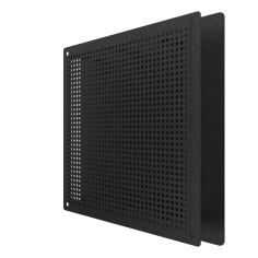 Решетка вентиляционная RVM сетка разъемная на магнитах 170х170 окраш.сталь Black ERA