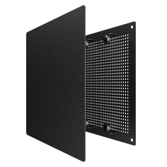 Решетка вентиляционная RVM сетка разъемная на магнитах 170х170 окраш.сталь Black ERA