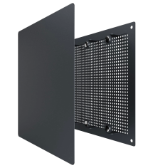 Решетка вентиляционная RVM сетка разъемная на магнитах 200х200 окраш.сталь Gray ERA