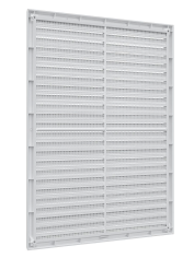 Решетка вентиляционная RZN сетка разъемная 300х400 пластик ERA