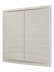 Решетка вентиляционная вытяжная АБС 440х440,4444РЦ Ivory