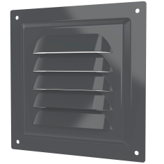 Решетка металл. с москитной сеткой 1212МЭ Gray