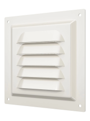 Решетка металл. с москитной сеткой 1212МЭ Ivory