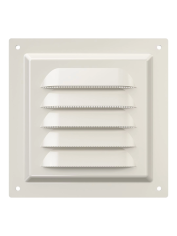 Решетка металл. с москитной сеткой 1212МЭ Ivory