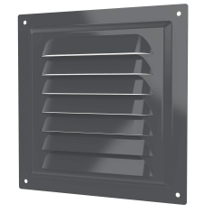 Решетка металл. с москитной сеткой 1515МЭ Gray