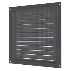 Решетка металл. с москитной сеткой 2020МЭ Gray
