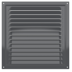 Решетка металл. с москитной сеткой 2525МЭ Gray