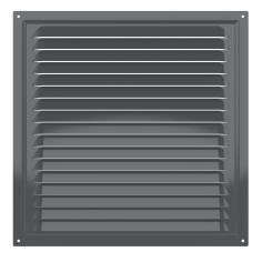 Решетка металл. с москитной сеткой 3030МЭ Gray