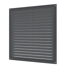 Решетка металл. с москитной сеткой 3030МЭ Gray