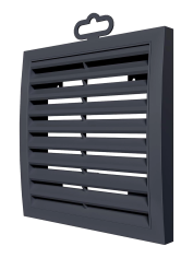 Решетка наружная вытяжная 1515РРН сер