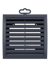 Решетка наружная вытяжная 1515РРН сер