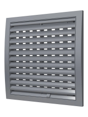 Решетка наружная регулируемая 2525РРПН сер