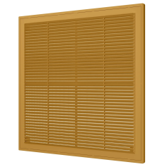 Решетка разъем. с москитной сеткой 4040Р беж