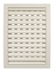 Решетка регулируемая пластмассовая 1825РРП lvory