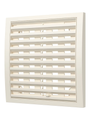 Решетка регулируемая пластмассовая 2020РРП lvory