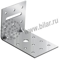 Крепежный уголок с двойным усилением 90х60х60, KUD-90x60x60
