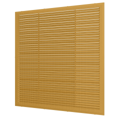 Решетка с москитной сеткой 3838С беж