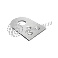 проушина ПРЯМАЯ для навесного замка PZP-70, PZP-70