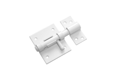 Засов дверной ЗД-60 /белый/