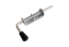 Засов пружинный (110) 220 мм /цинк/