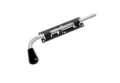 Засов с пружиной ЗСП-300 мод.2 /черный/