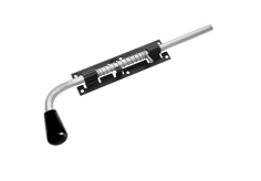 Засов с пружиной ЗСП-400 мод.2 /черный/