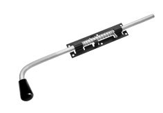 Засов с пружиной ЗСП-500 мод.2 /черный/