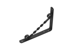 Кронштейн фигурный 200*150 /черный/